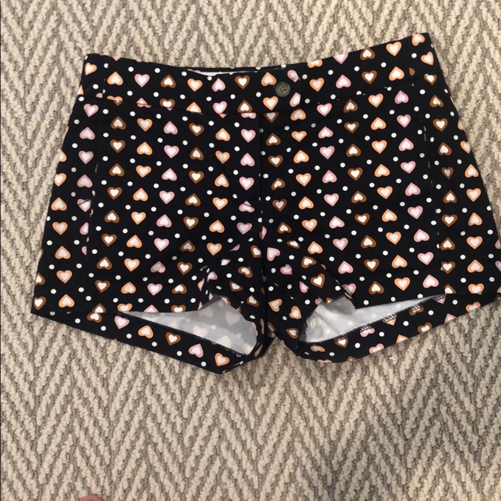 J.crew heart shorts